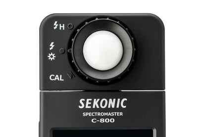 Sekonic C-800-U Spectrometer – Top View with Sensor