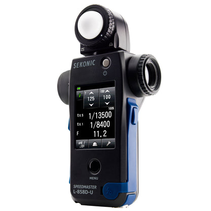 Sekonic L-858D-U with PC sync and micro-USB connections