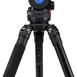 Professional-grade videography with the Benro C373F Series 3 Carbon Fiber Video Tripod.