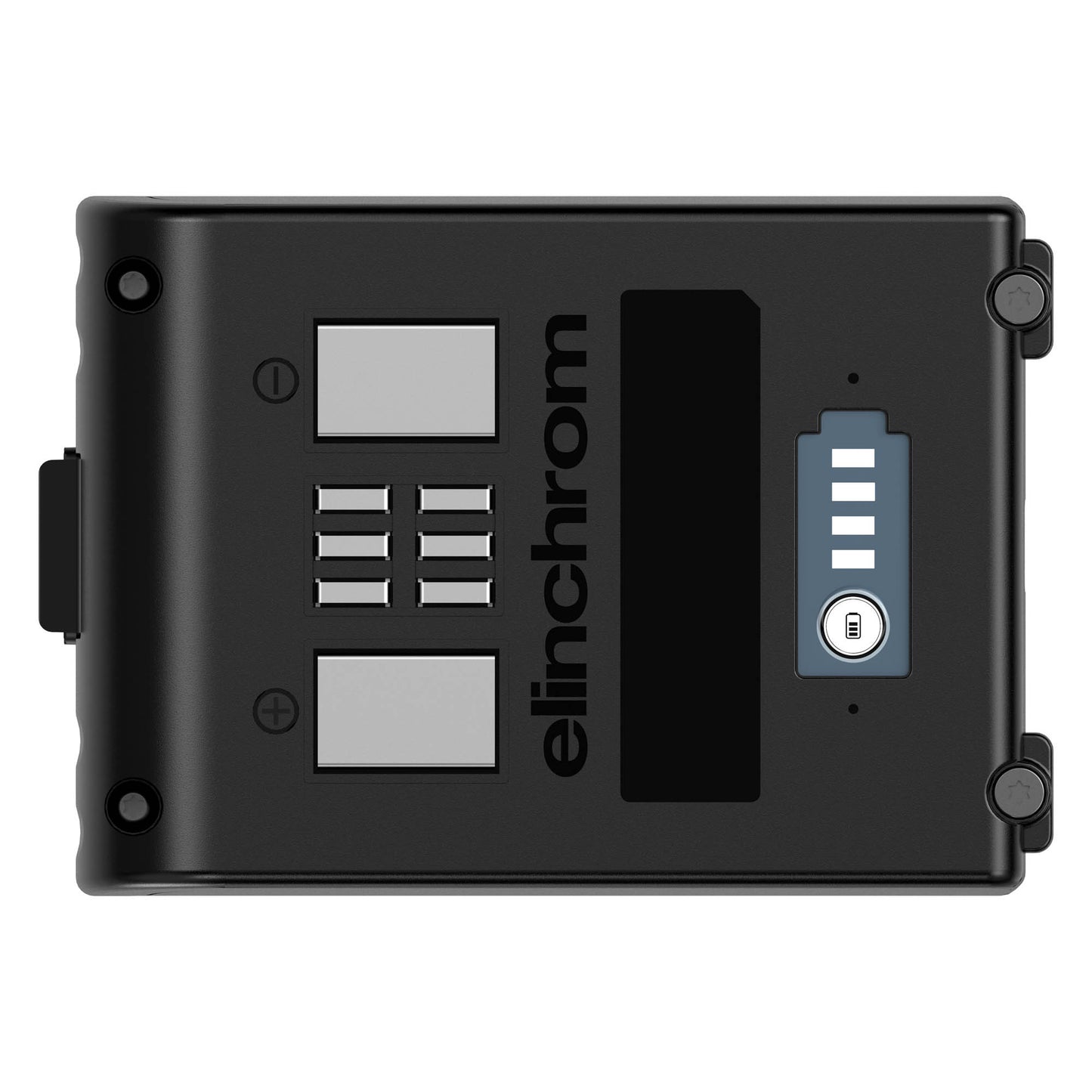 Side view of Elinchrom FIVE showing cooling vents and rugged design