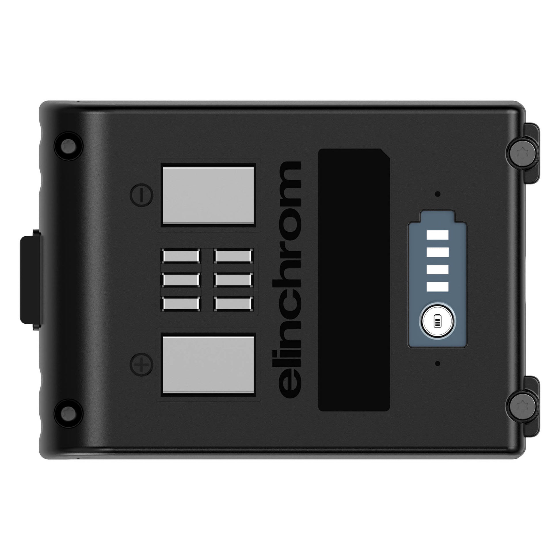 Side view of Elinchrom FIVE showing cooling vents and rugged design