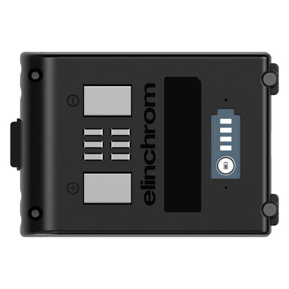 Side view of Elinchrom FIVE showing cooling vents and rugged design