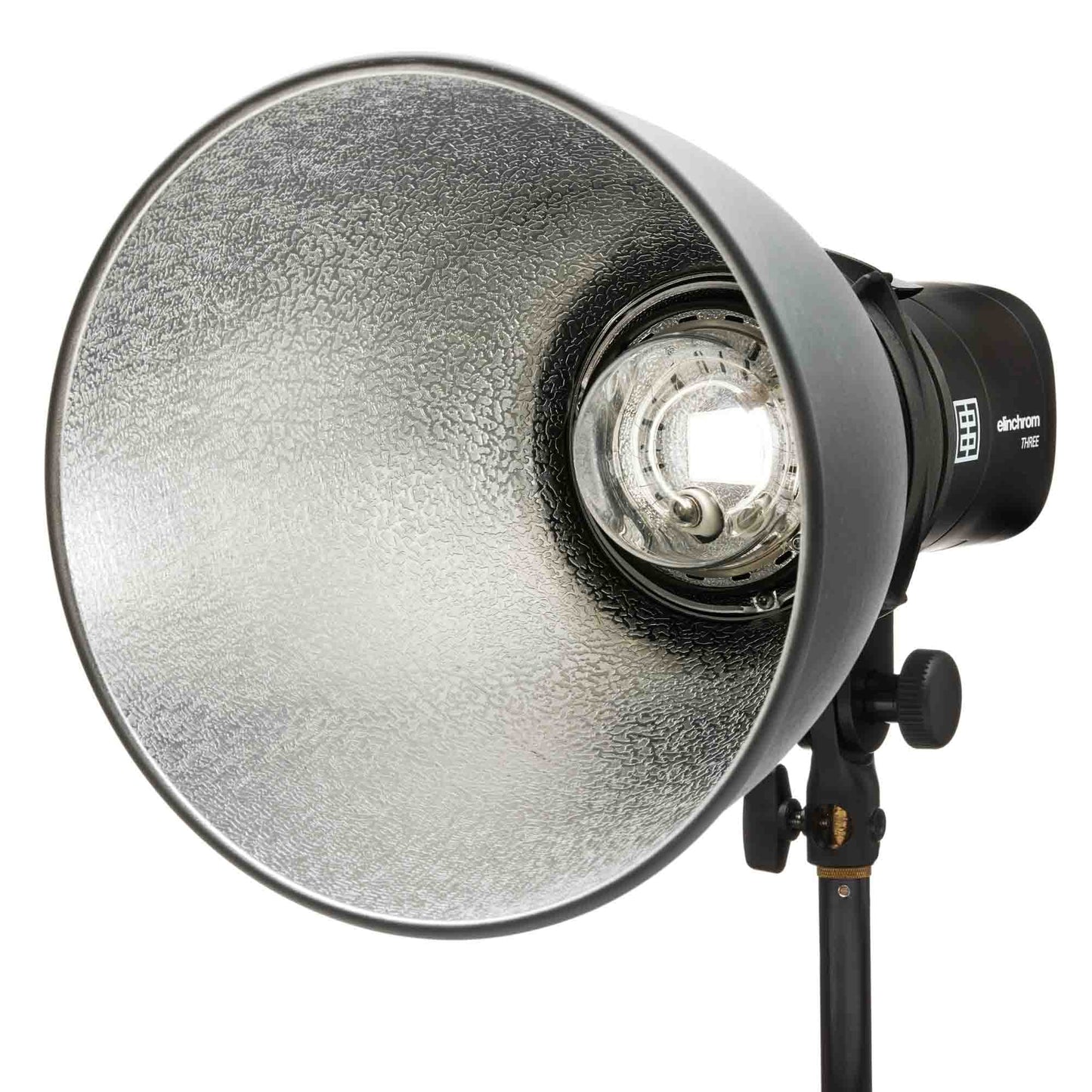 Studio lighting setup with Elinchrom THREE and light modifiers