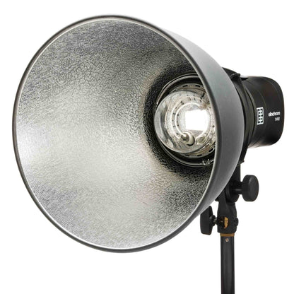 Studio lighting setup with Elinchrom THREE and light modifiers