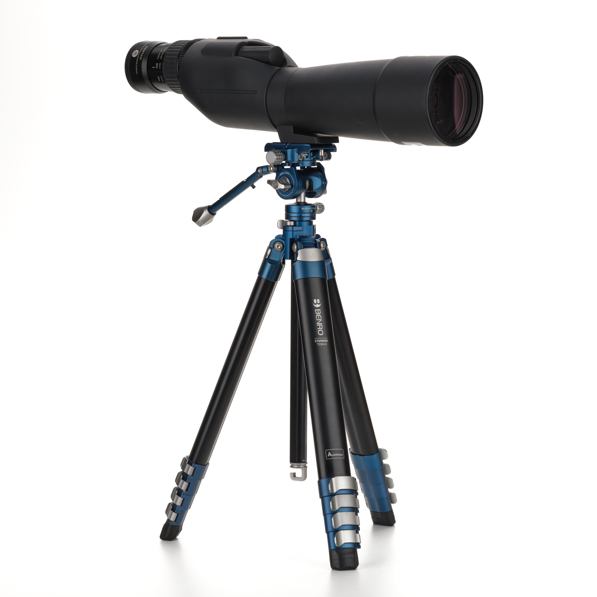 Bottom of the tripod center column showing the weight hook and hidden Allen key tool for field adjustments.