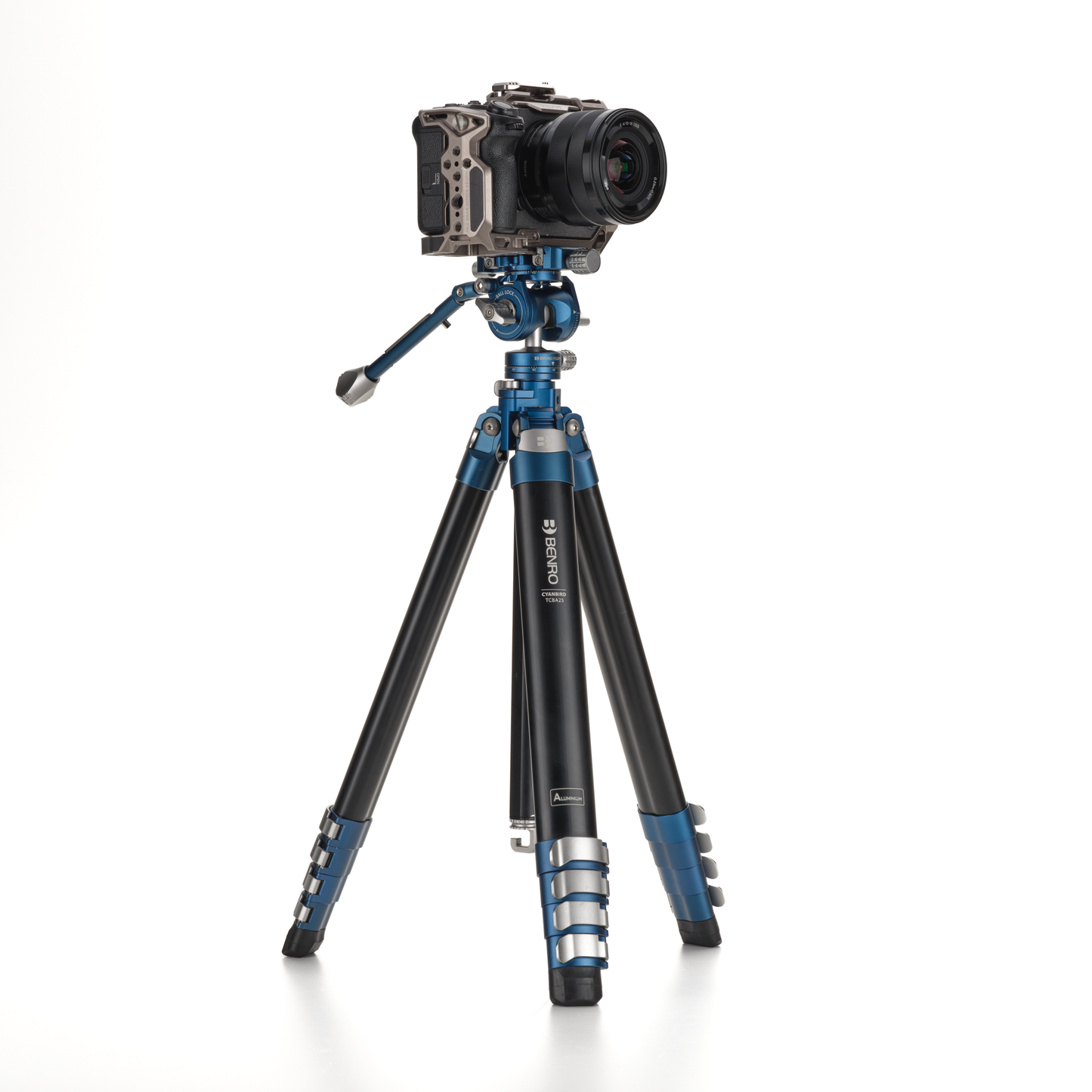 Camera on a tripod 
