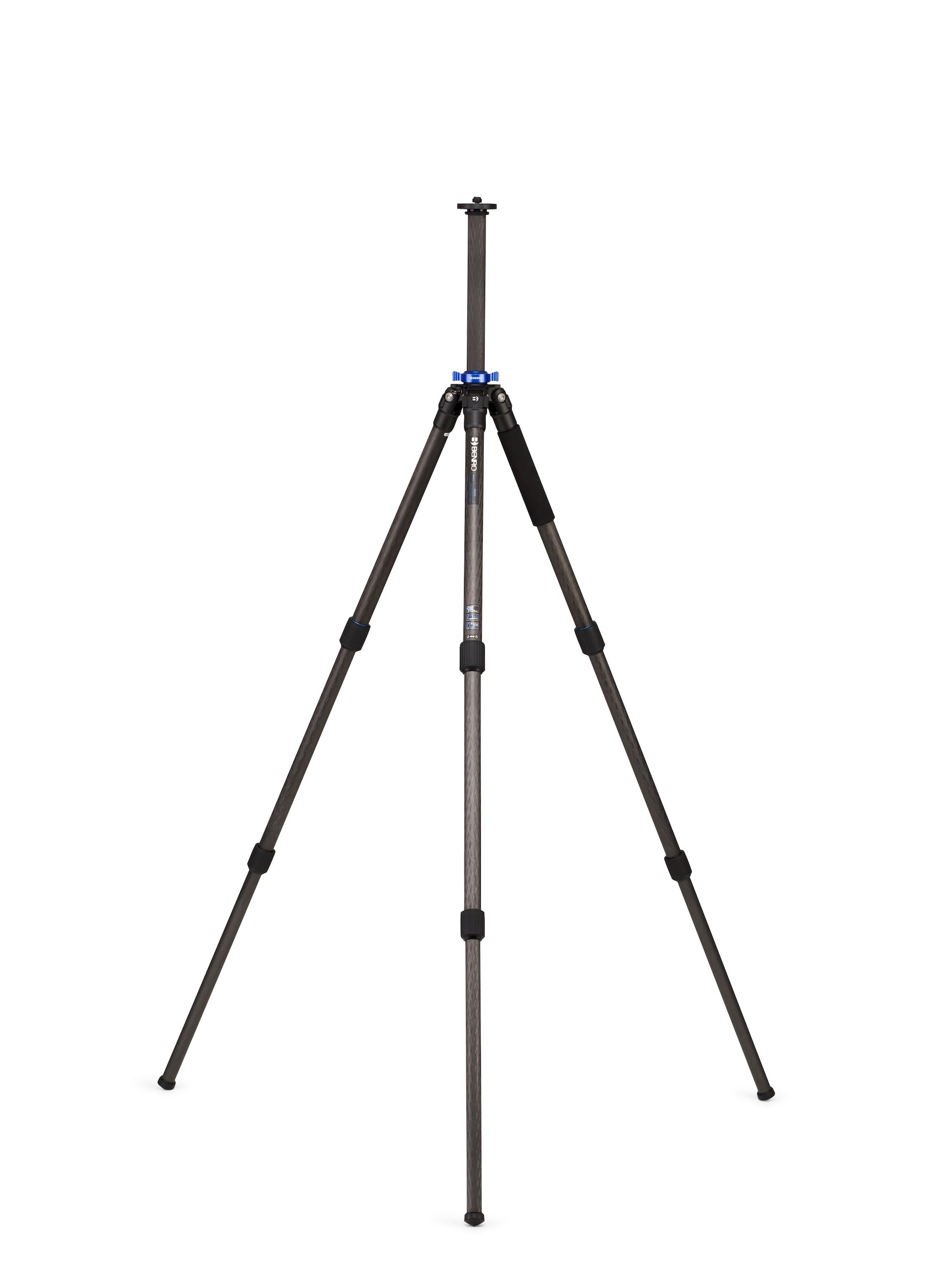 Mach3 TMA37C tripod extended to full height (63.58 inches)