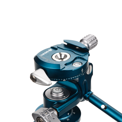 PHVF2 head on Benro SuperSlim 0 Series carbon fiber tripod, showcasing a lightweight and versatile photography setup.