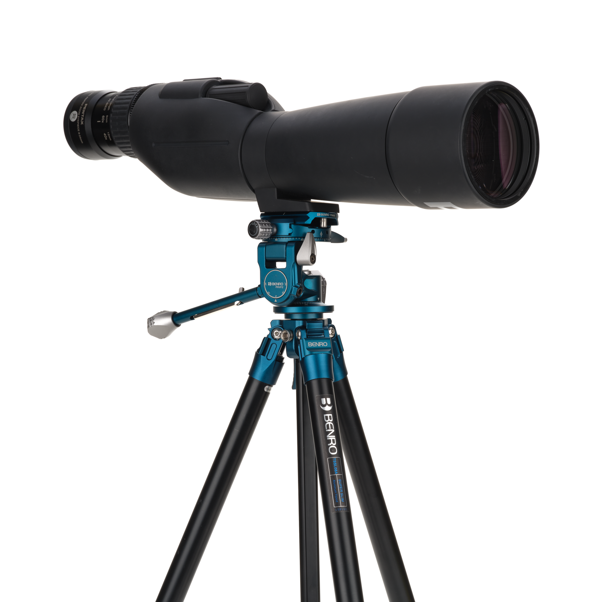 Telescope on the Tripod in a compact.