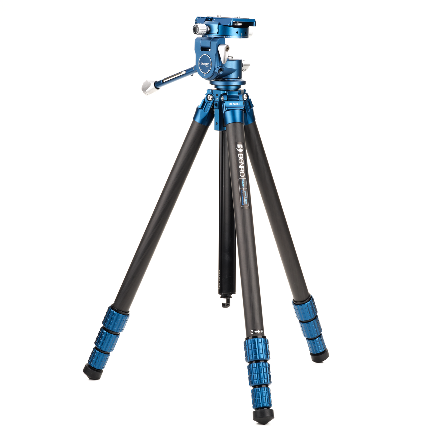 Benro SuperSlim 1.5 Series Carbon Fiber Tripod with PHVF3 Head.