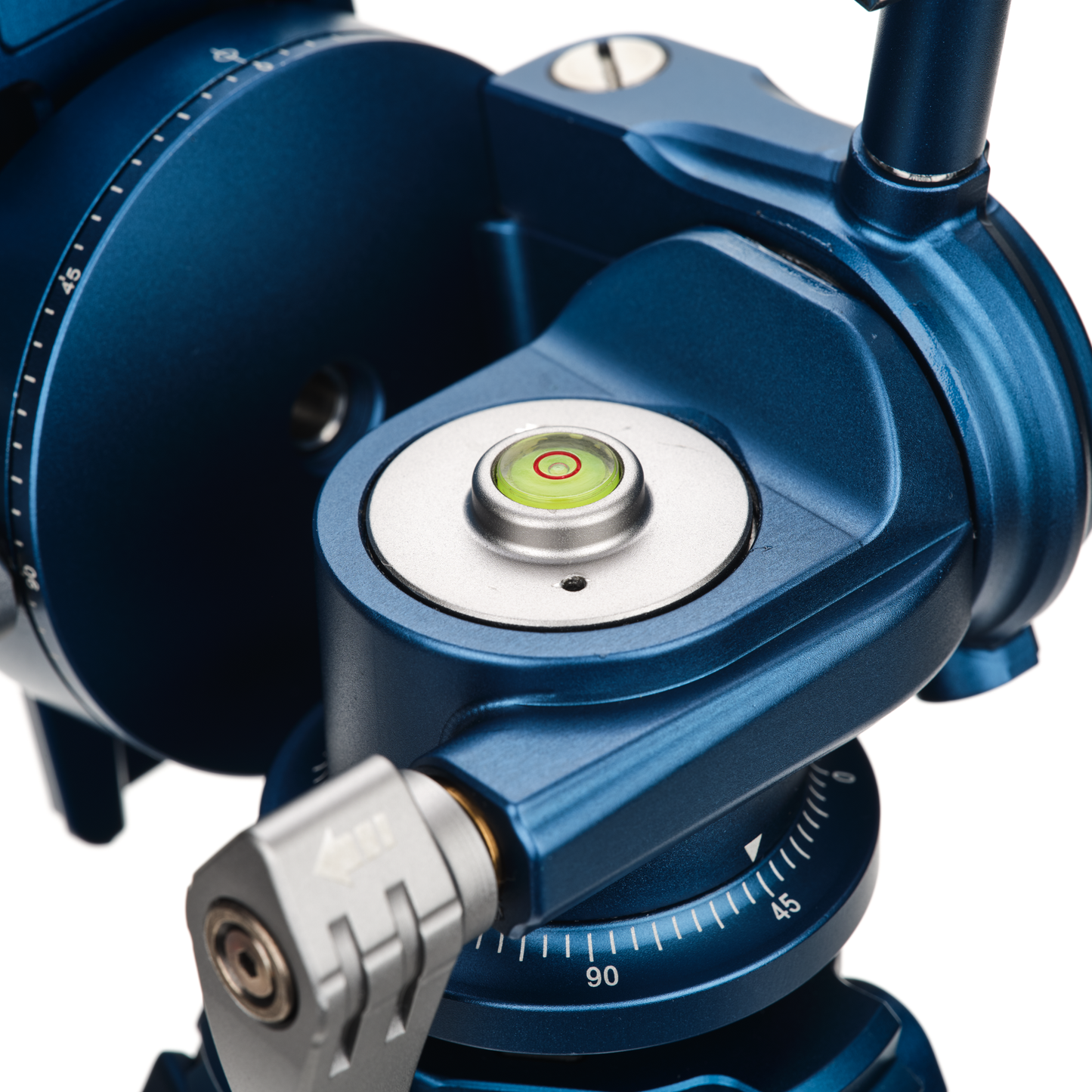 Benro SuperSlim extended to 64-inch maximum height for eye-level filming.