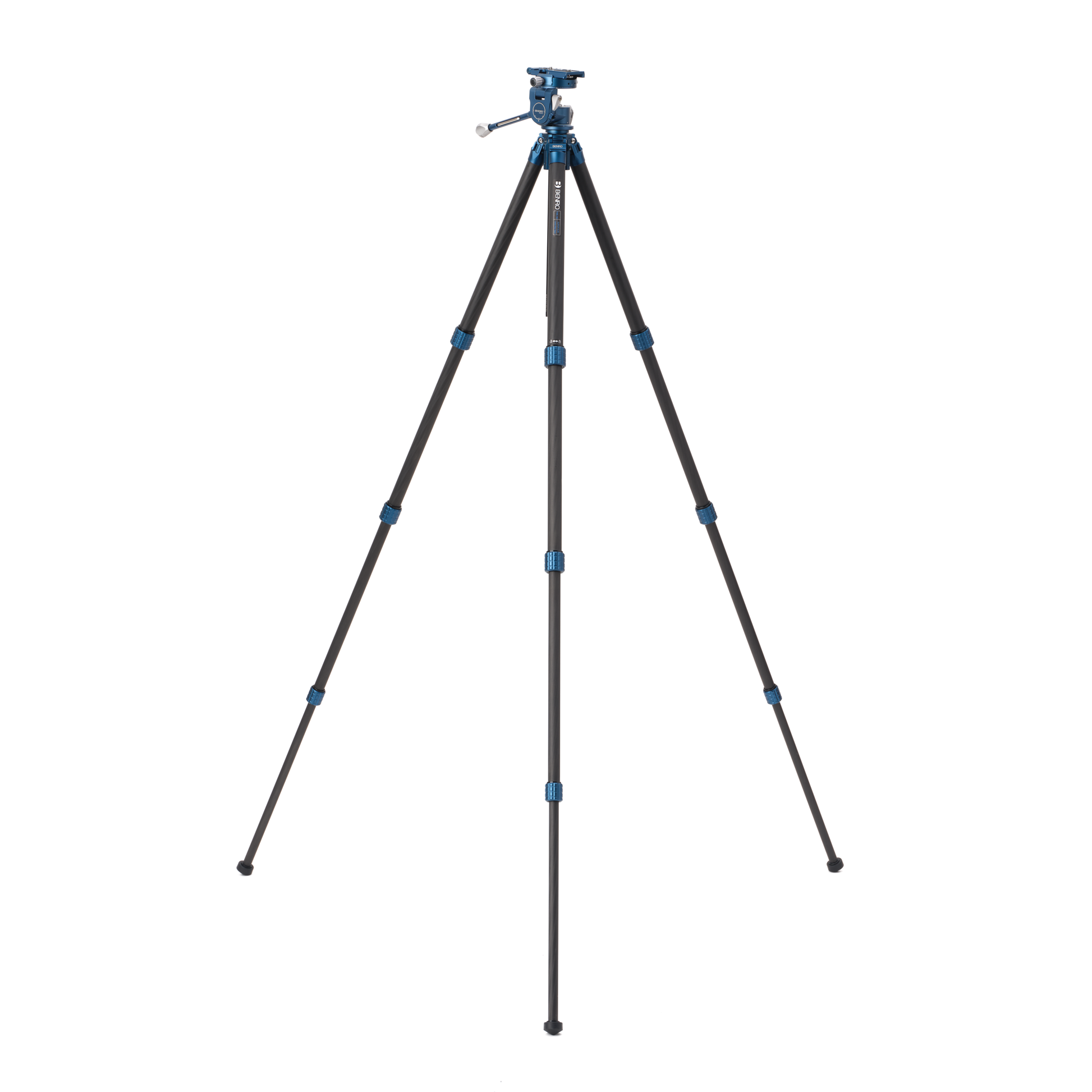 Side view of the Benro SuperSlim showing slim-profile leg design.