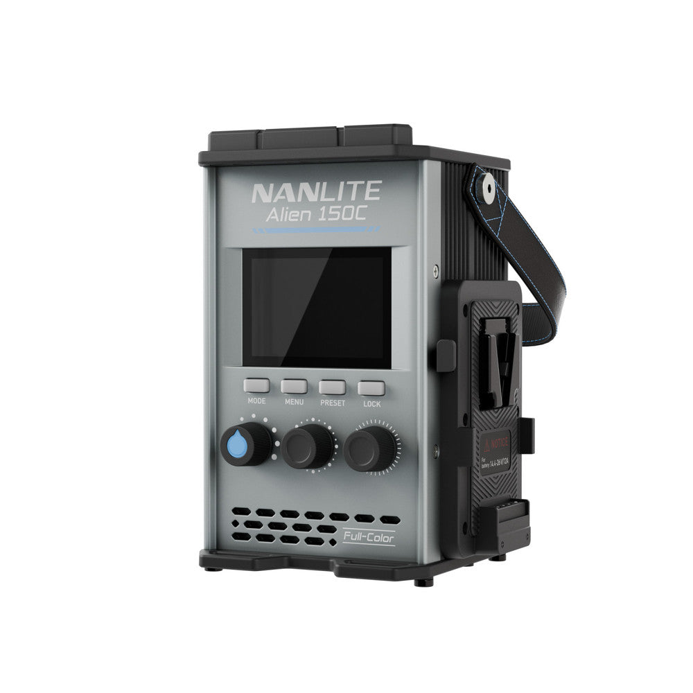 Compact Nanlite Alien 150C LED Panel in Padded Carry Case