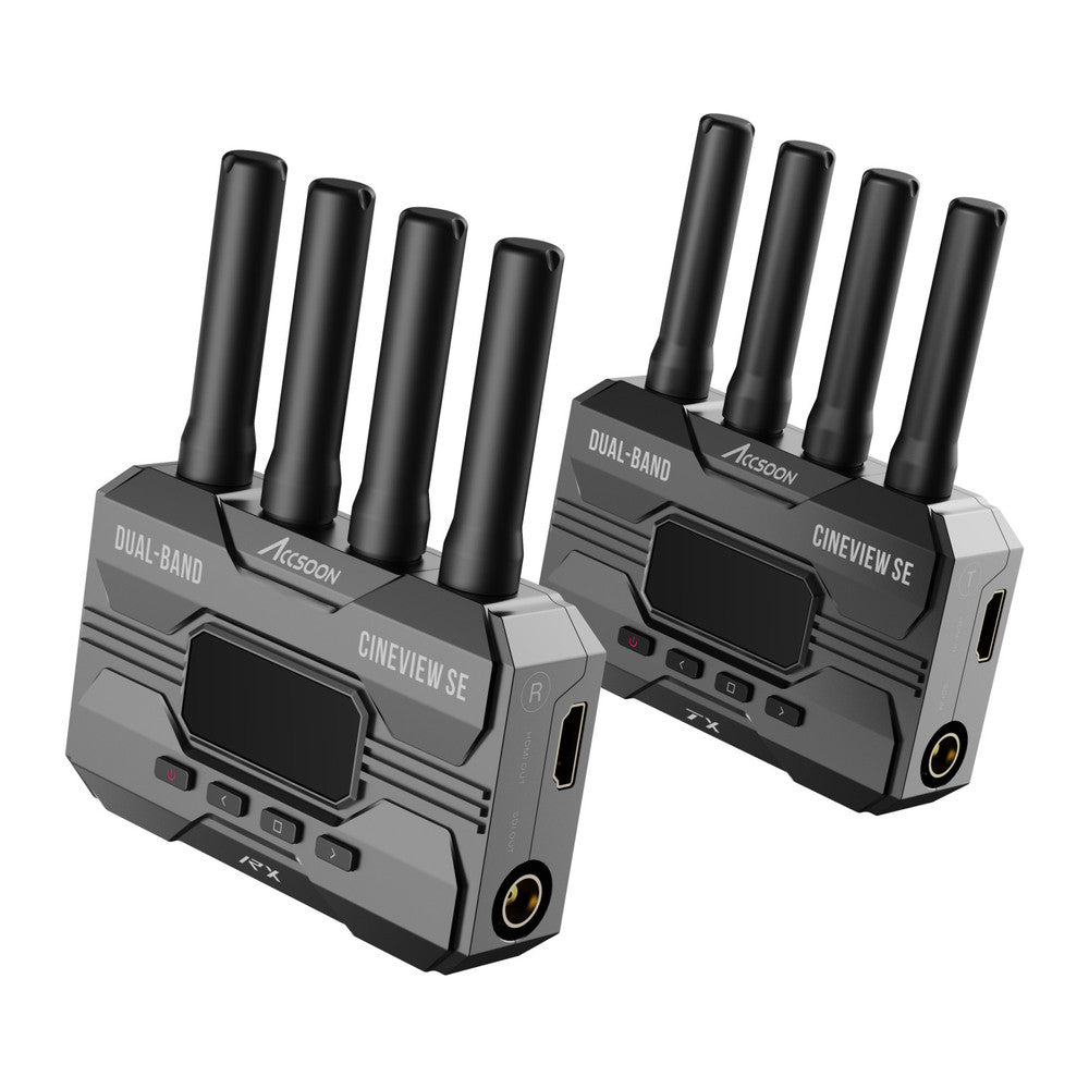 Accssoon CineView SE Multispectrum Wireless Video Transmitter and Receiver | Demo