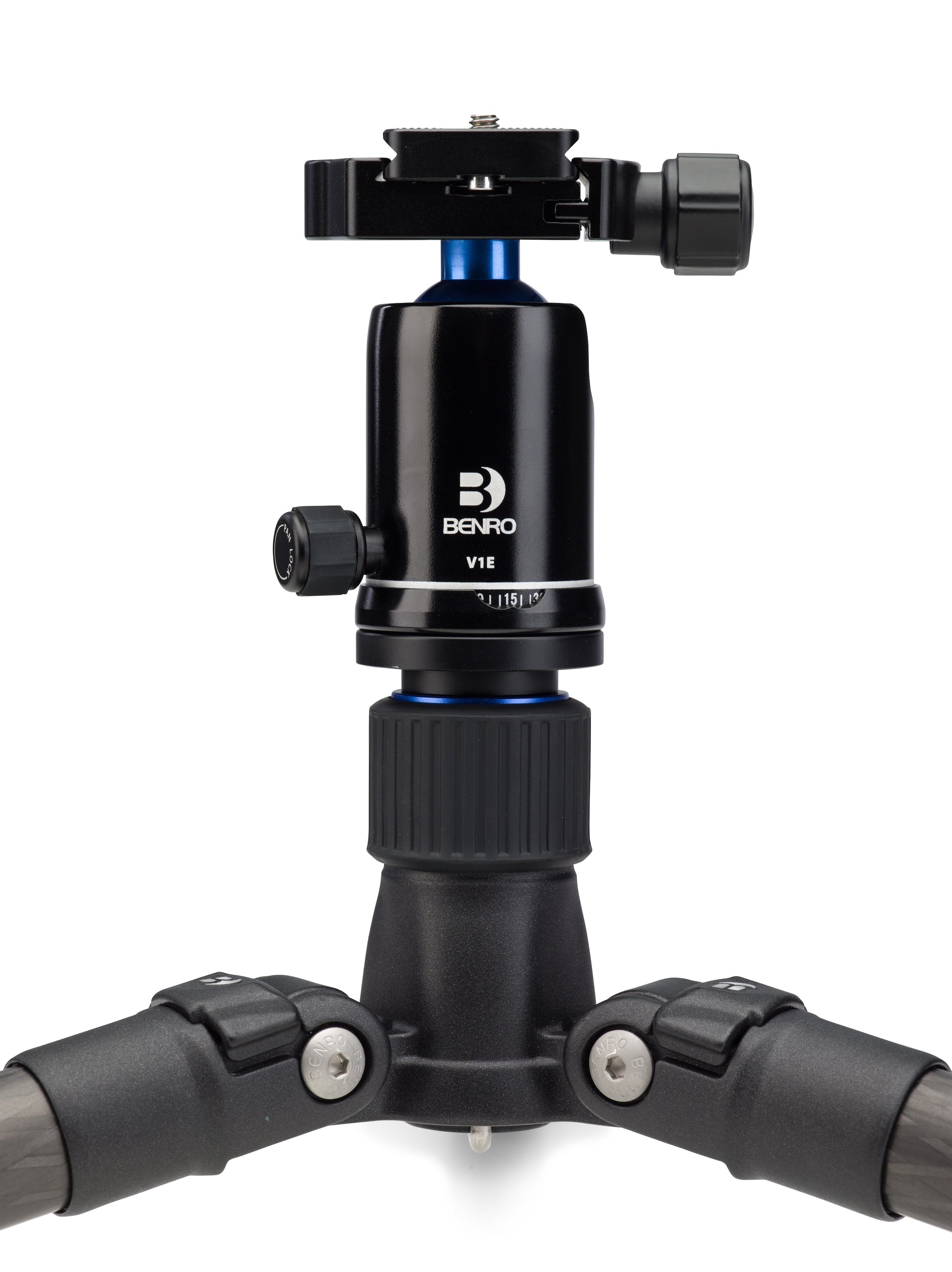 Tripod head on a tripod - for camera