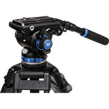 Dual Tube Aluminum Tripod by Benro with S6Pro Fluid Head