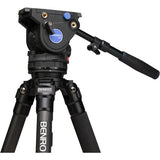 Rubber and spiked feet included with the Benro C373F tripod 