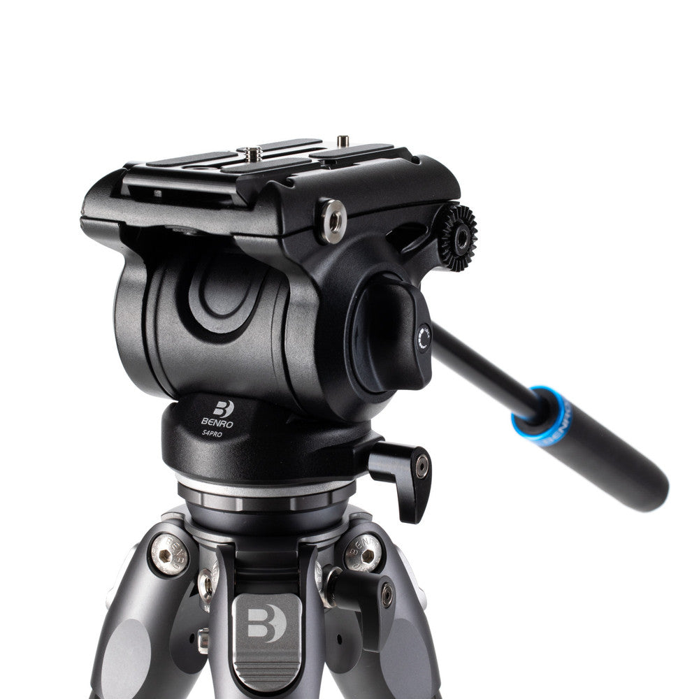 Benro Tortoise Columnless with Leveling Base #3 Carbon Fiber TTOR34CLV+S4PRO, 4 sections
