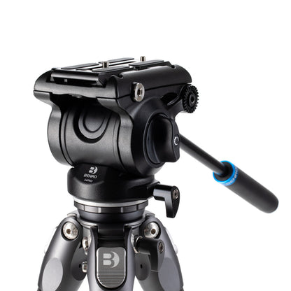 Benro Tortoise Columnless with Leveling Base #3 Carbon Fiber TTOR34CLV+S4PRO, 4 sections