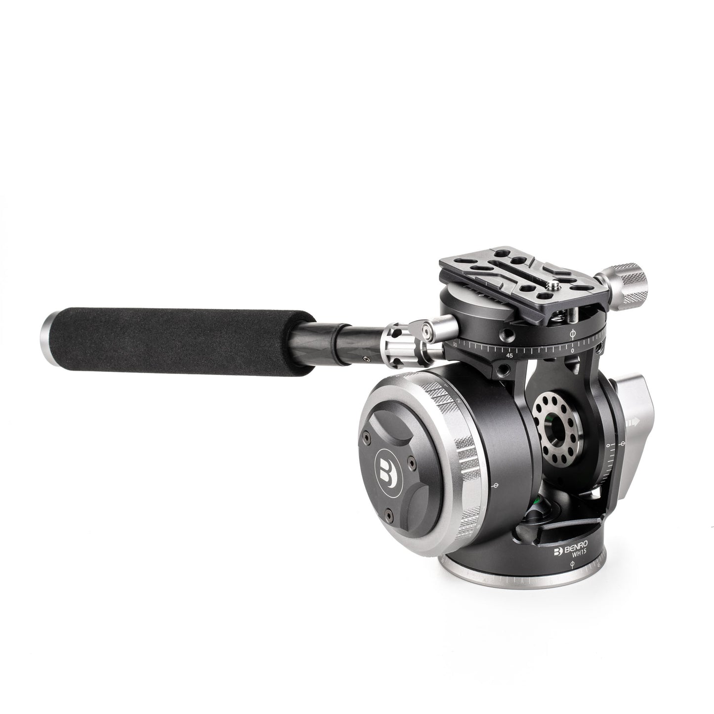Benro WH15 Wildlife Head – 2-way fluid head with 8-stop counterbalance
