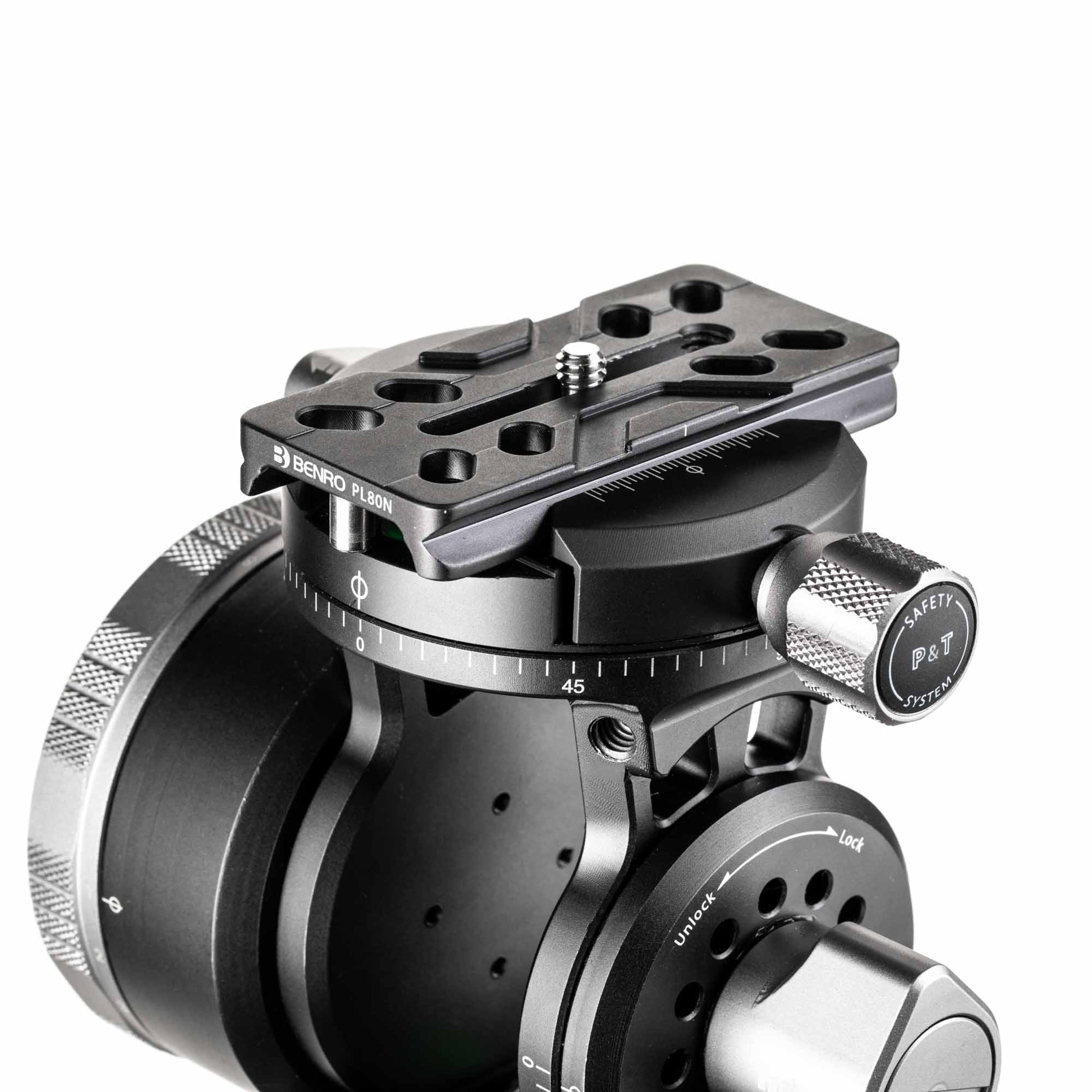 Dual-panoramic function of the WH15 head for uneven terrain shooting