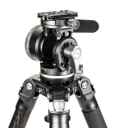 Compact and lightweight design of the Benro WH15 (3.08 lbs)
