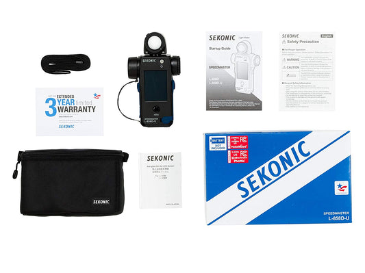 Sekonic L-858D-U Speedmaster Light Meter (401-858) - Demo freeshipping - VL Camera Photography Store