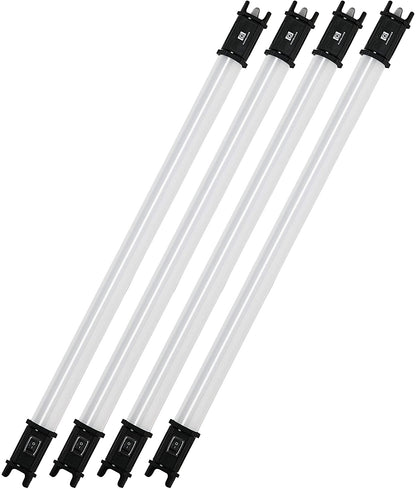 NanLite PavoTube 15C 2 ft RGBW LED Tube with Internal Battery 4 Light Kit (15-2009-4KIT) freeshipping - VL Camera Photography Store