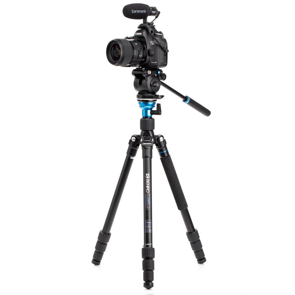 Benro Aero 2 PRO Aluminum Travel Video Tripod with Twist Locks freeshipping - VL Camera Photography Store