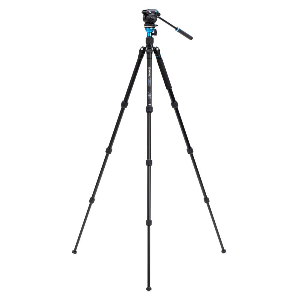 Benro Aero 2 PRO Aluminum Travel Video Tripod with Twist Locks freeshipping - VL Camera Photography Store