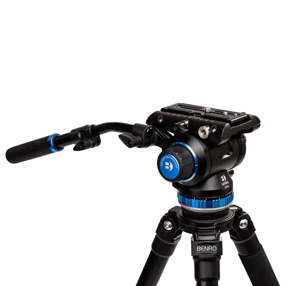 Benro A373F Aluminum Single-Tube Tripod with S8Pro Fluid Video Head - Demo freeshipping - VL Camera Photography Store