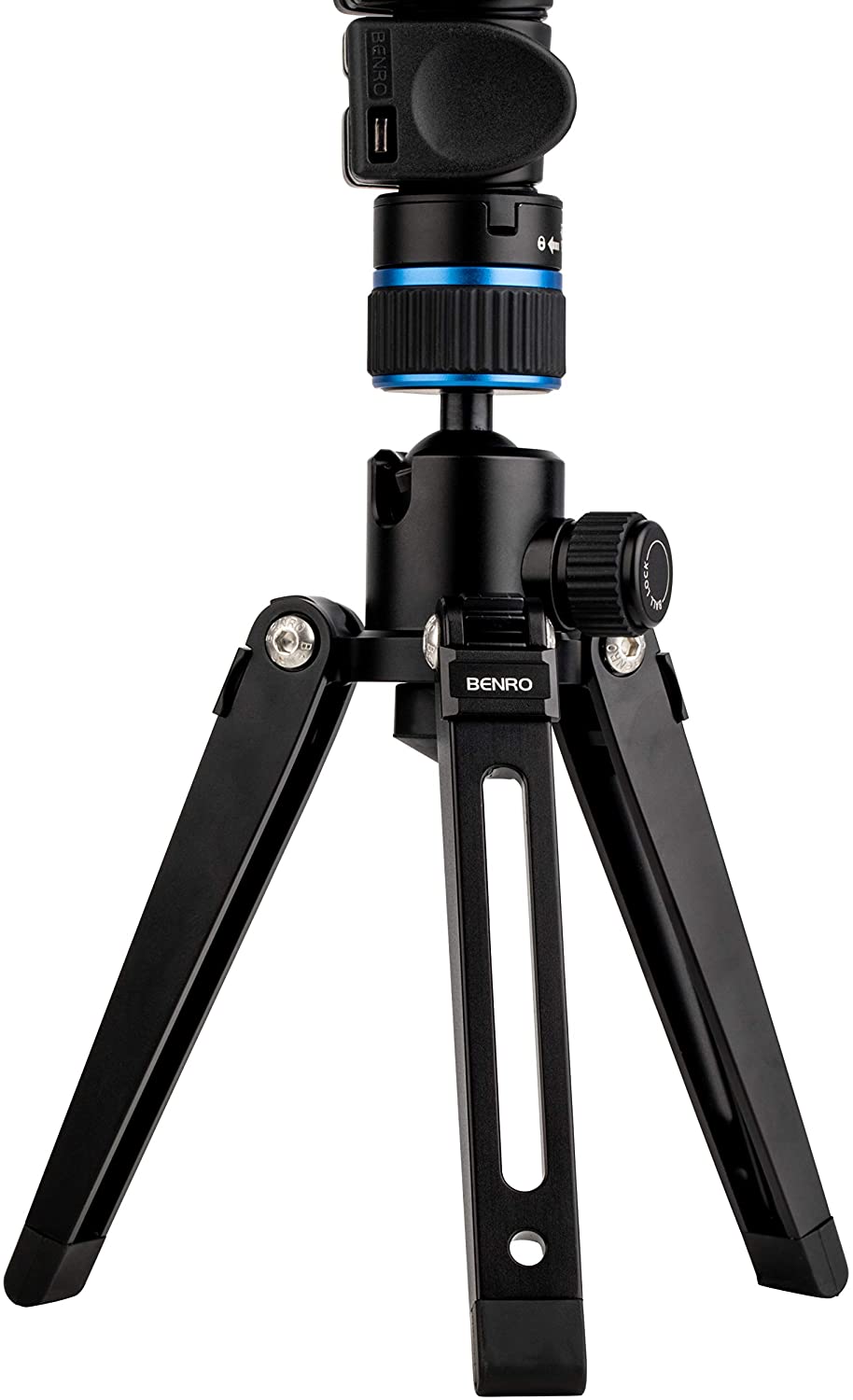Benro #3 MCT38AFS4 Monopod with Flip Locks, 3-Leg Base, S4 Video Head freeshipping - VL Camera Photography Store