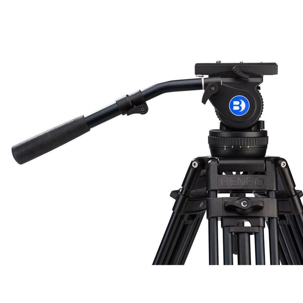 Benro A674TMM Dual Stage AL Video Tripod & BV10 Head