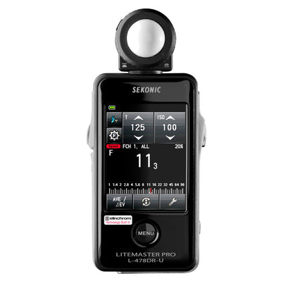 Sekonic L-478DR-U-EL LiteMaster Pro for Elinchrom Skyport System Light Meter