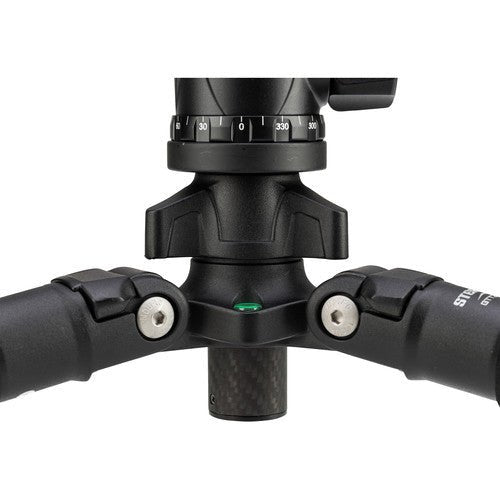 Top carbon fiber Tripod Kit, 2 Series, 4 Sections, BHM2 freeshipping - VL Camera Photography Store