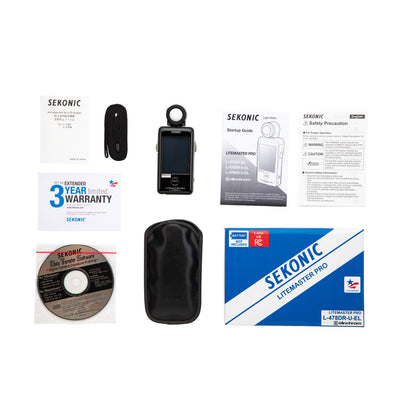 Sekonic L-478DR-U-EL LiteMaster Pro for Elinchrom Skyport System Light Meter