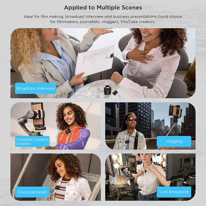 2-Person Digital Wireless Omni Lavalier Microphone System